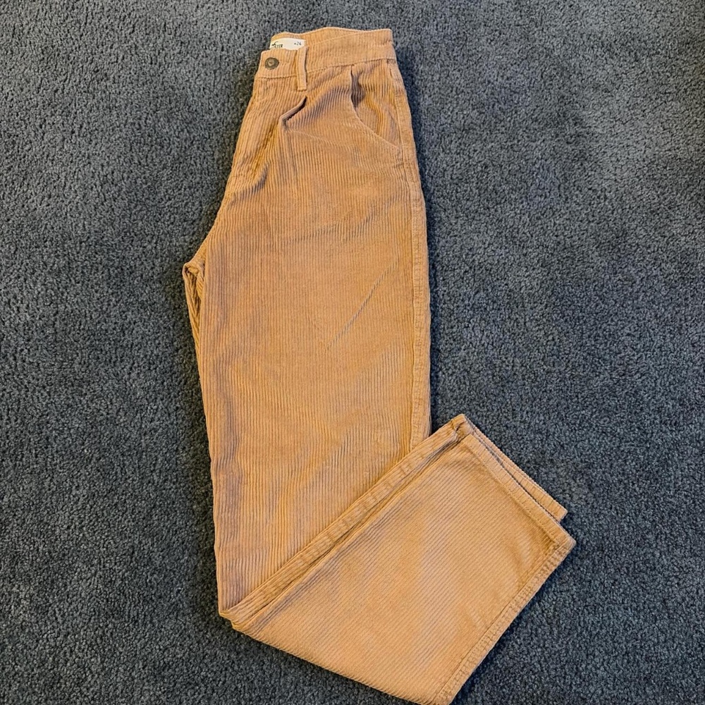 Hollister Co. Women's Tan Corduroy Pants